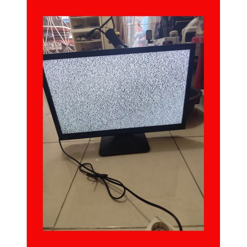 Televisi TV Sharp Aquos 24 inch MG344WJ LCD audio hdmi usb antena keseluruhan normal baik jual cepat