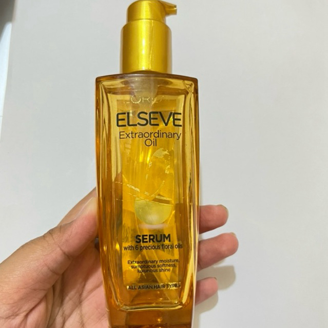 PRELOVED L’Oreal 100ml Serum Perawatan Rambut L’Oreal Paris Elseve Extraordinary Oil Gold - Rambut L