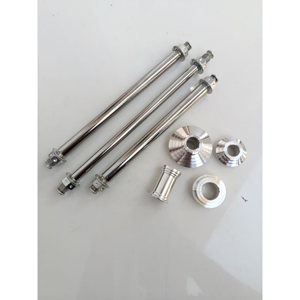 as roda rx as roda depan belakang swiming arm rx king custom anti karat set bos tromel rx king