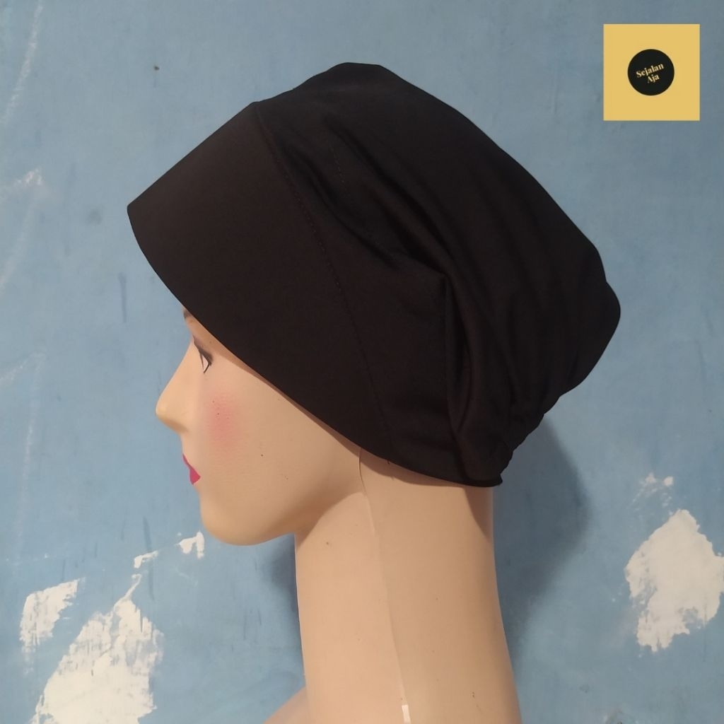 CIPUT MARSHA PET INNER ANTI LETOI INNER JERSEY DALAMAN PET HIJAB POLOS KARET