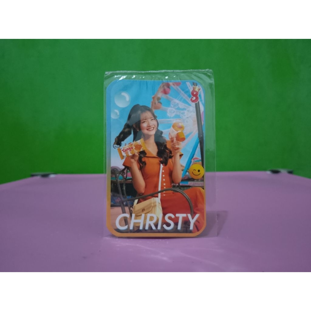 Photocard TANGO x JKT48 - CHRISTY - New Murah Koleksi Fandom Idol Idola Wota