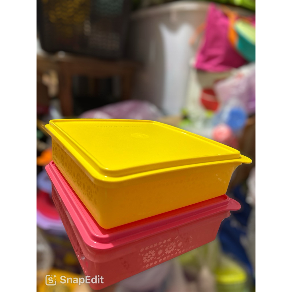 mosaic snack stor Tupperware KONDISI BARET TUTUP