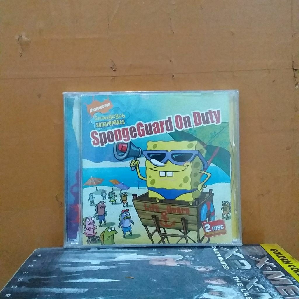 VCD ORIGINAL FILM SPONGEBOB - SPONGE GUARD ON DUTY ISI 2 DISC