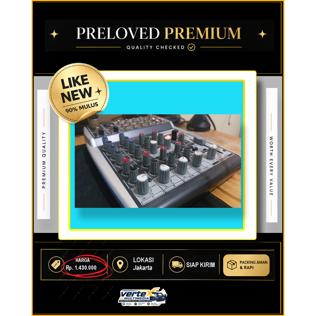 Mixer Audio Behringer Xenyx QX1002USB