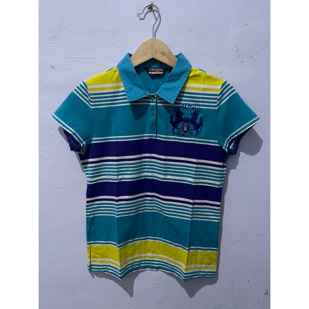 Kaos Kerah Cewek Kappa Original Second