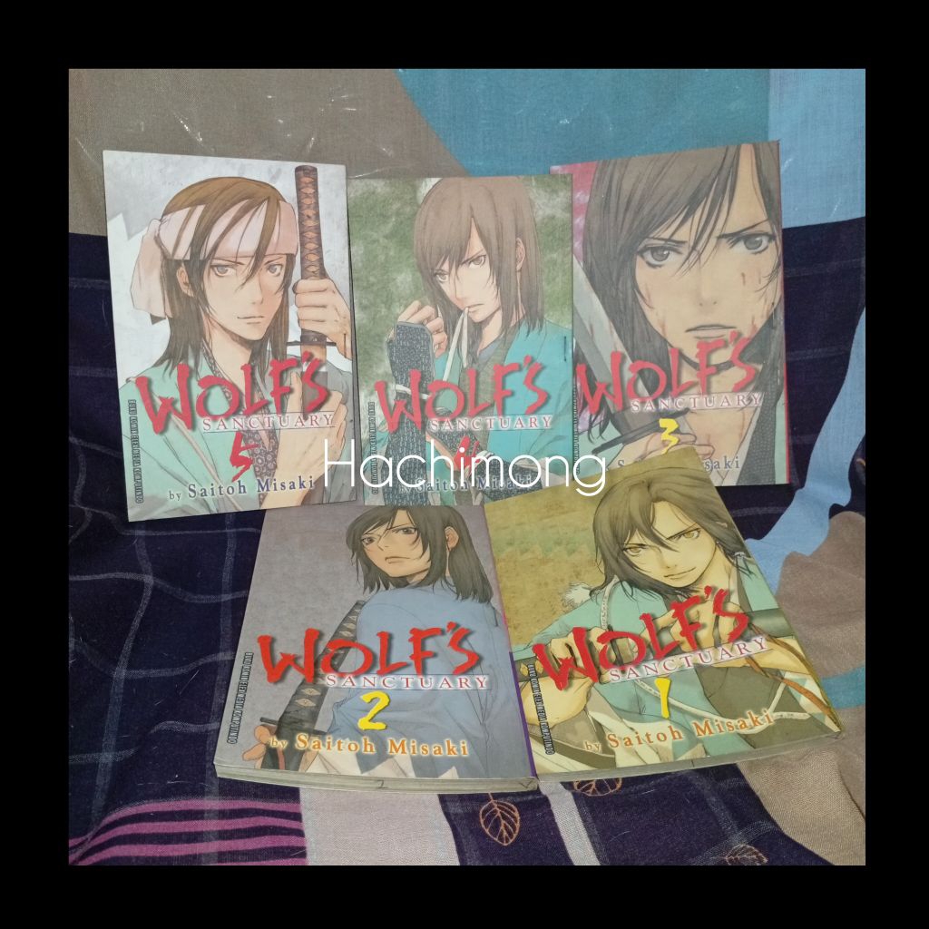 5 Buku Komik Wolf's Sanctuary by Saitoh Misaki 1-5 TAMAT