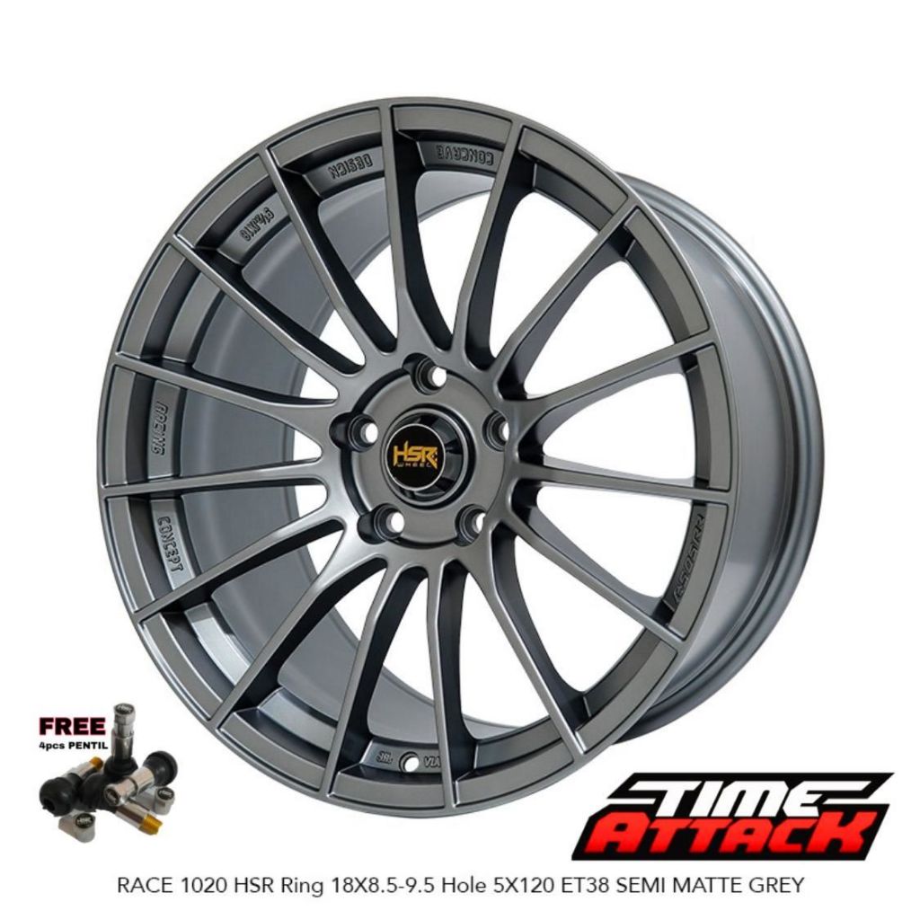 Velg Mobil BMW R18 HSR Wheel Race Velg HSR Ring 18 PCD 5X120