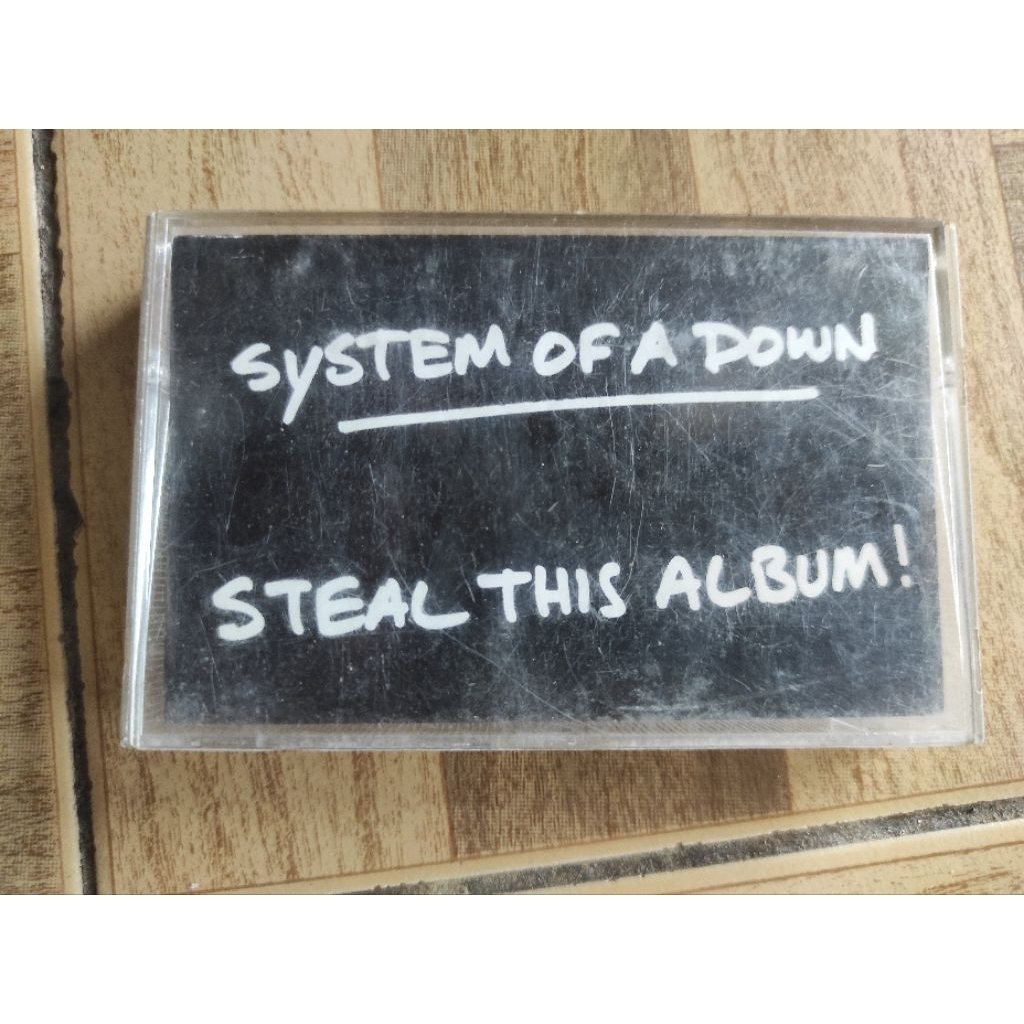 kaset pita SYSTEM OF A DOWN "steal this album"