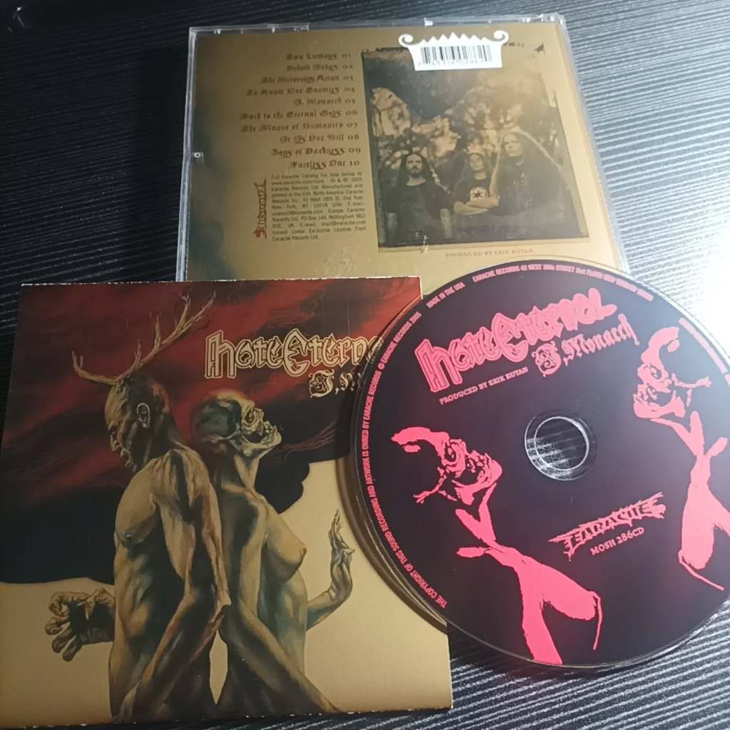 Cd Hate Eternal - I, Monarch Made In USA