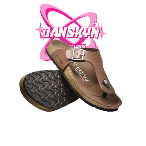 SANDAL CARVIL ORIGINAL - CARVIL Sandal KULIT PRIA ORIGINAL - Sandal KULIT Cowok - TERBARU
