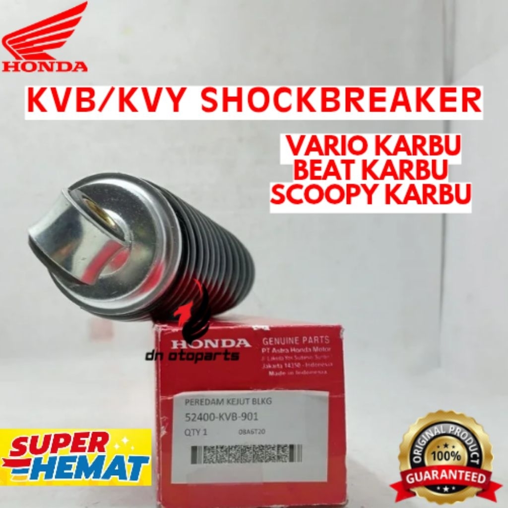 SHOCKBREAKER ORIGINAL HONDA KODE KVB / KVY, SHOCKBREAKER VARIO KARBU, SHOCKBREAKER BEAT KARBU, SHOCK