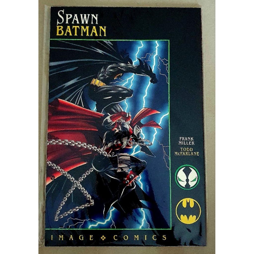 Spawn Batman comic book one shot, Frank Miller & Todd McFarlane
