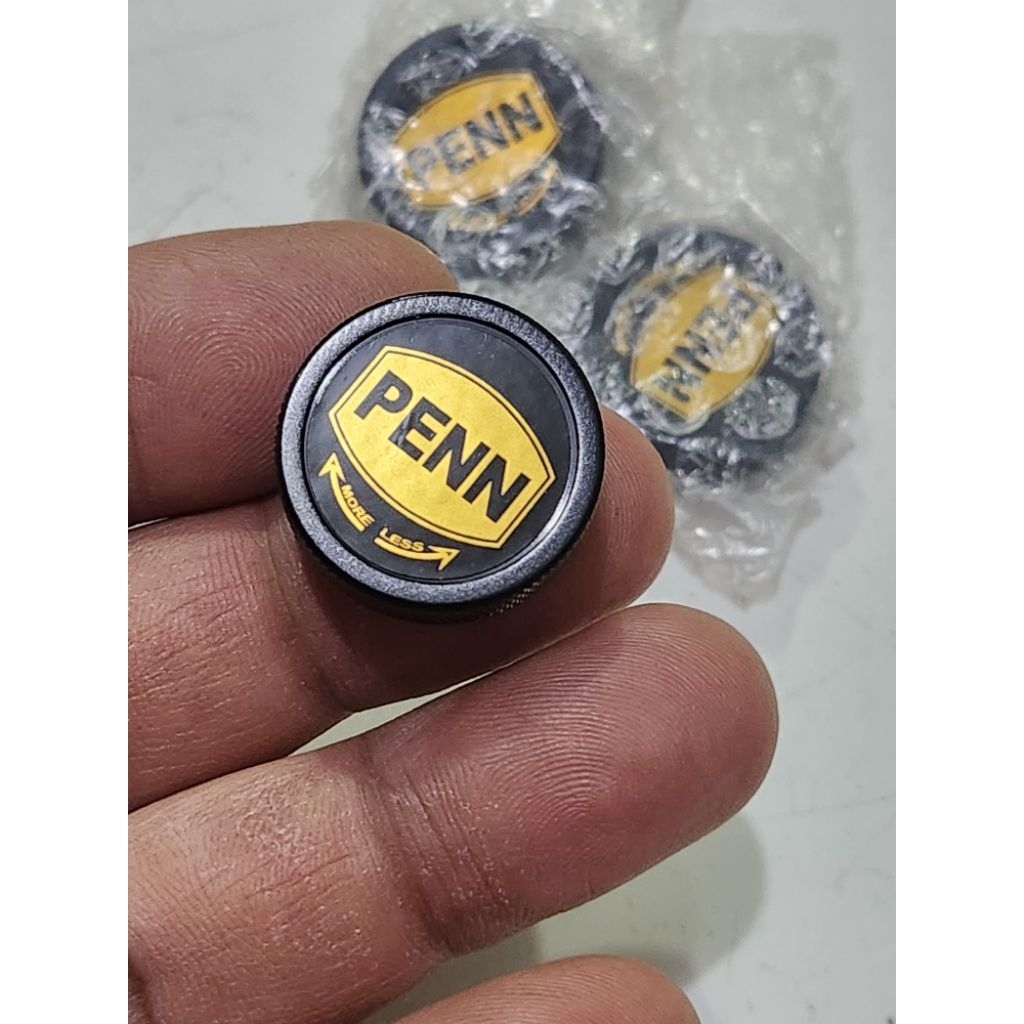 SPARE PART ORIHINAL PENN TORQUE 15LD2B KNOB ASSEMBLY DAN SPRING KNOB KLIK REEL OBERHEAD