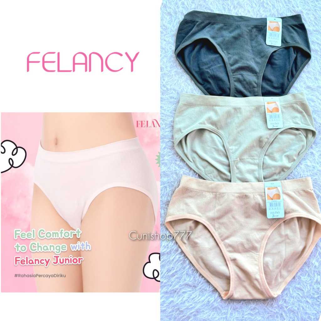 FELANCY JUNIOR FEEL COMFORT PANTY SIZE M L CELANA DALAM ANAK PEREMPUAN CD 090 040010