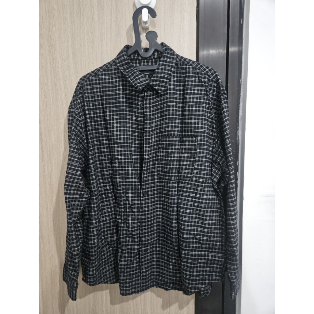 HnM Kemeja Flannel Kotak-kotak
