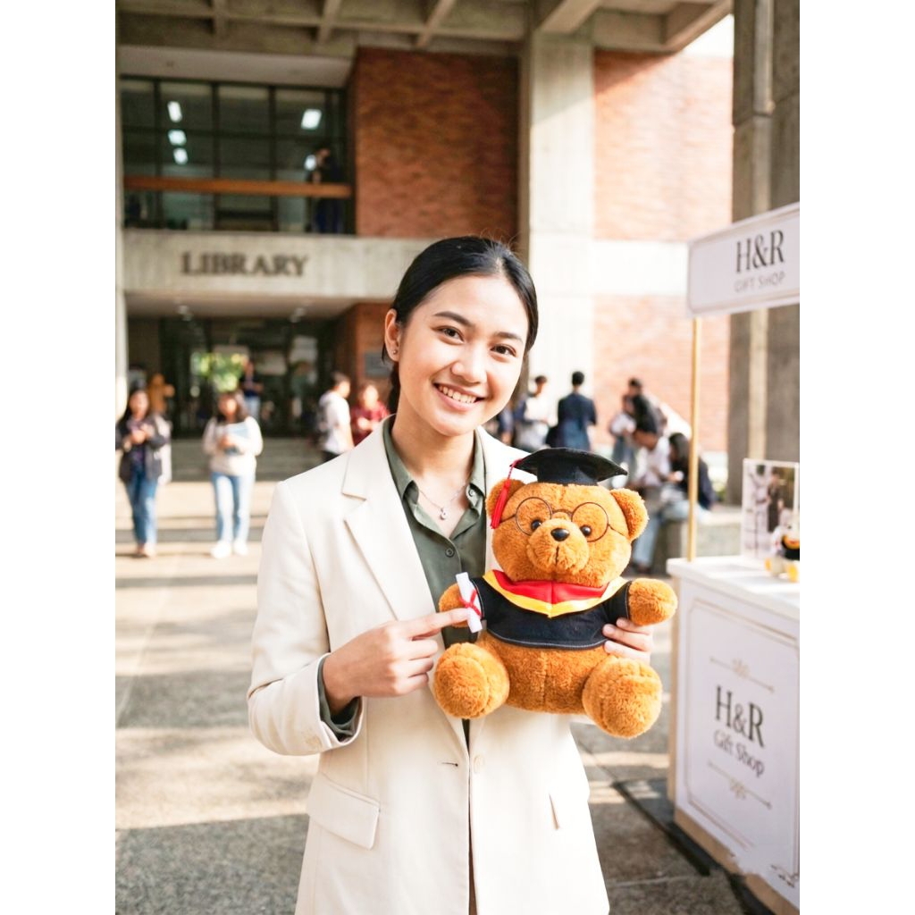 BONEKA PANDA BEAR WISUDA IMUT IMUT LUCU