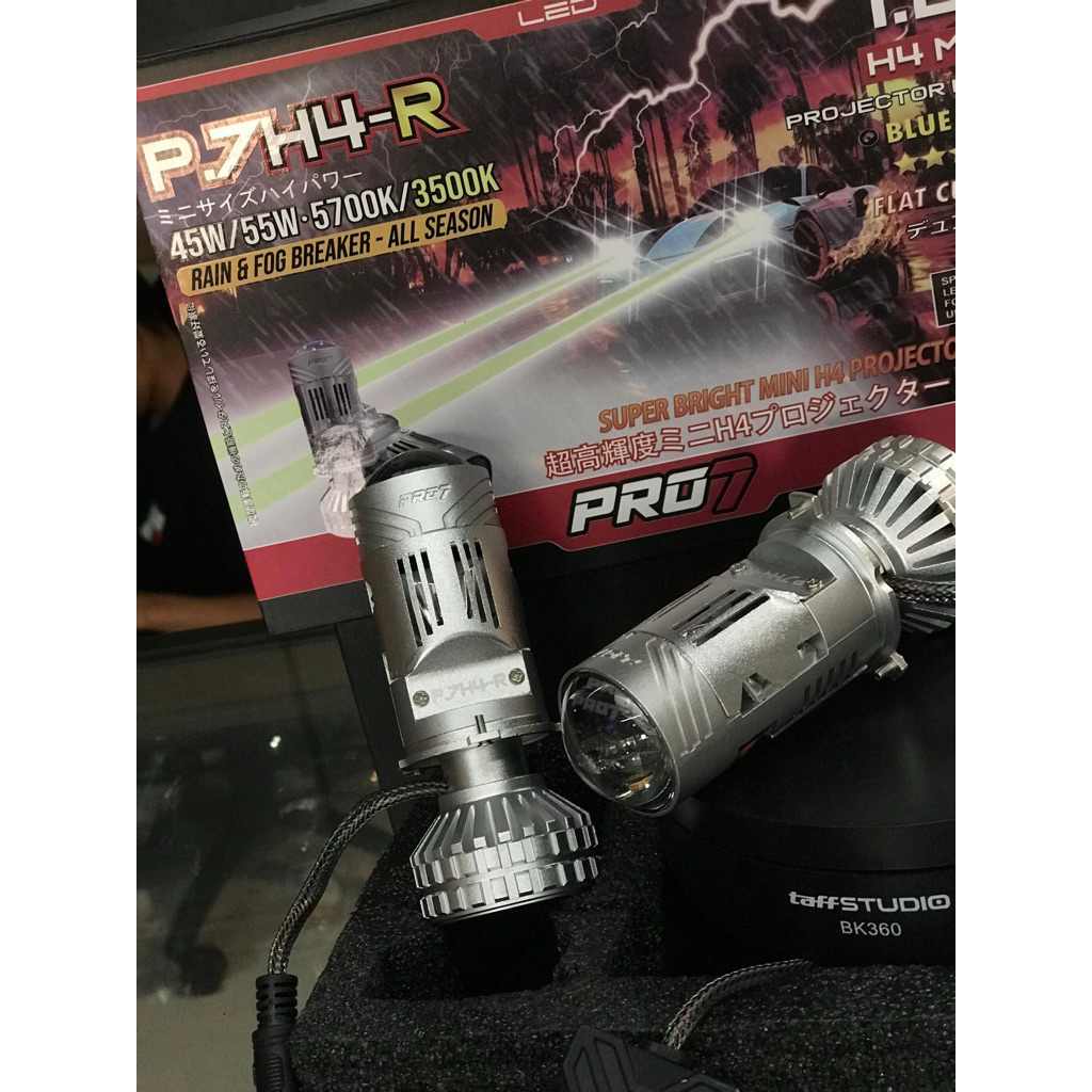 MINIBILED PRO7 P.7H4-R | H4 CAHAYA BILED PRO7 P.7H4-R | H4 44W/55W |H4 PRO7 P.7H4-R