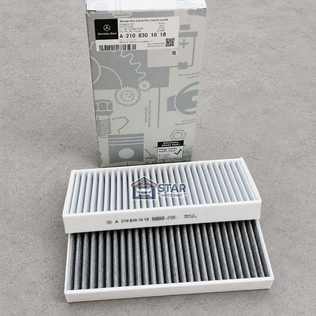 FILTER AC CABIN MERCEDES W210 W220 ORIGINAL CABIN AIR FILTER W210 W220 A2108301018