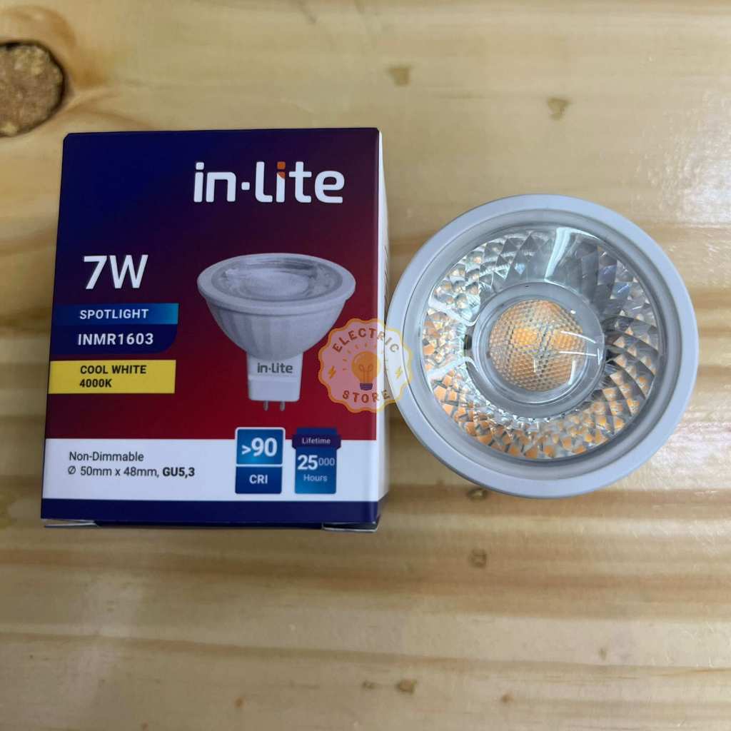 Lampu MR16 Inlite 7Watt Warmwhite // Inlite Lampu MR16 7Watt Warmwhite