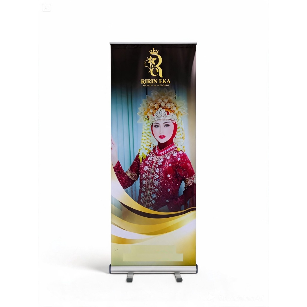 STAND ROLL BANNER PLUS CETAK BANNER