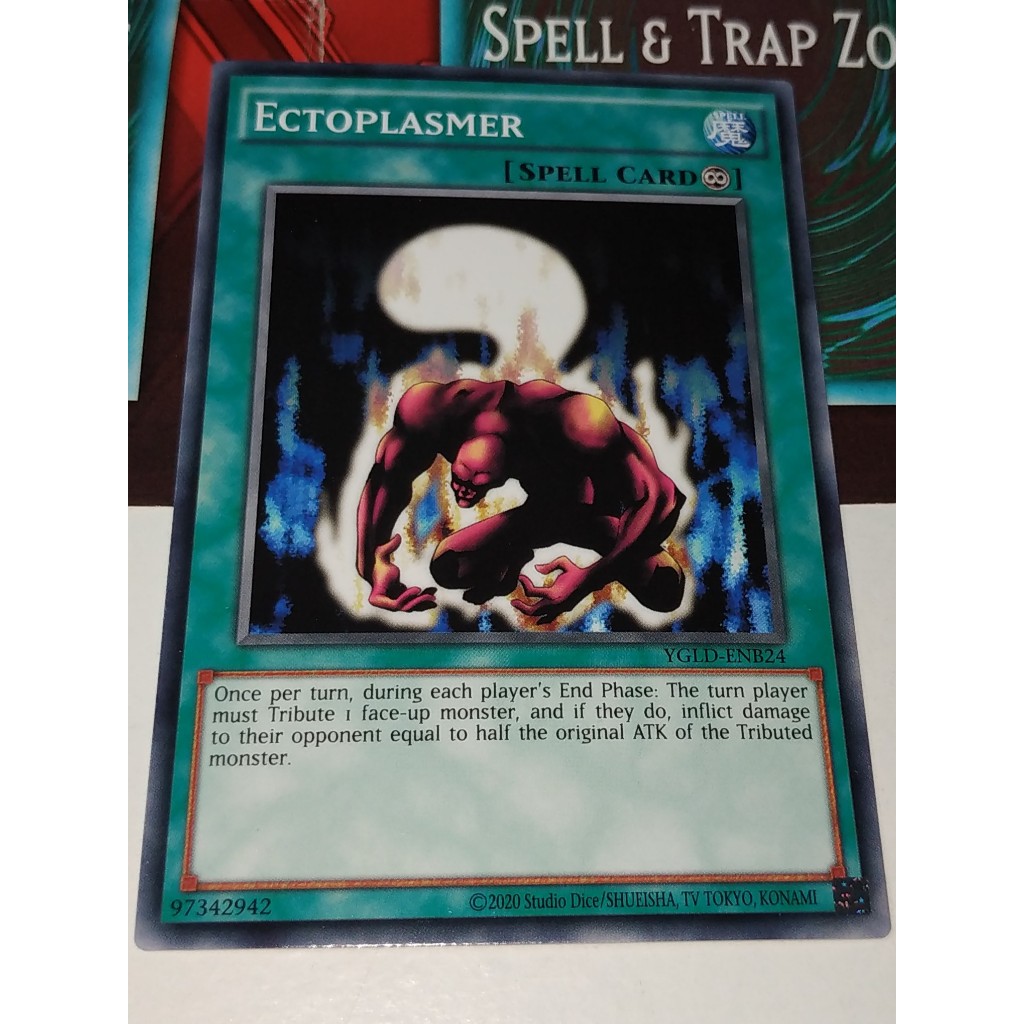 YuGiOh - Ectoplasmer (YGLD-ENB24) - Common - Spell Card - Trading Card Game ORIGINAL