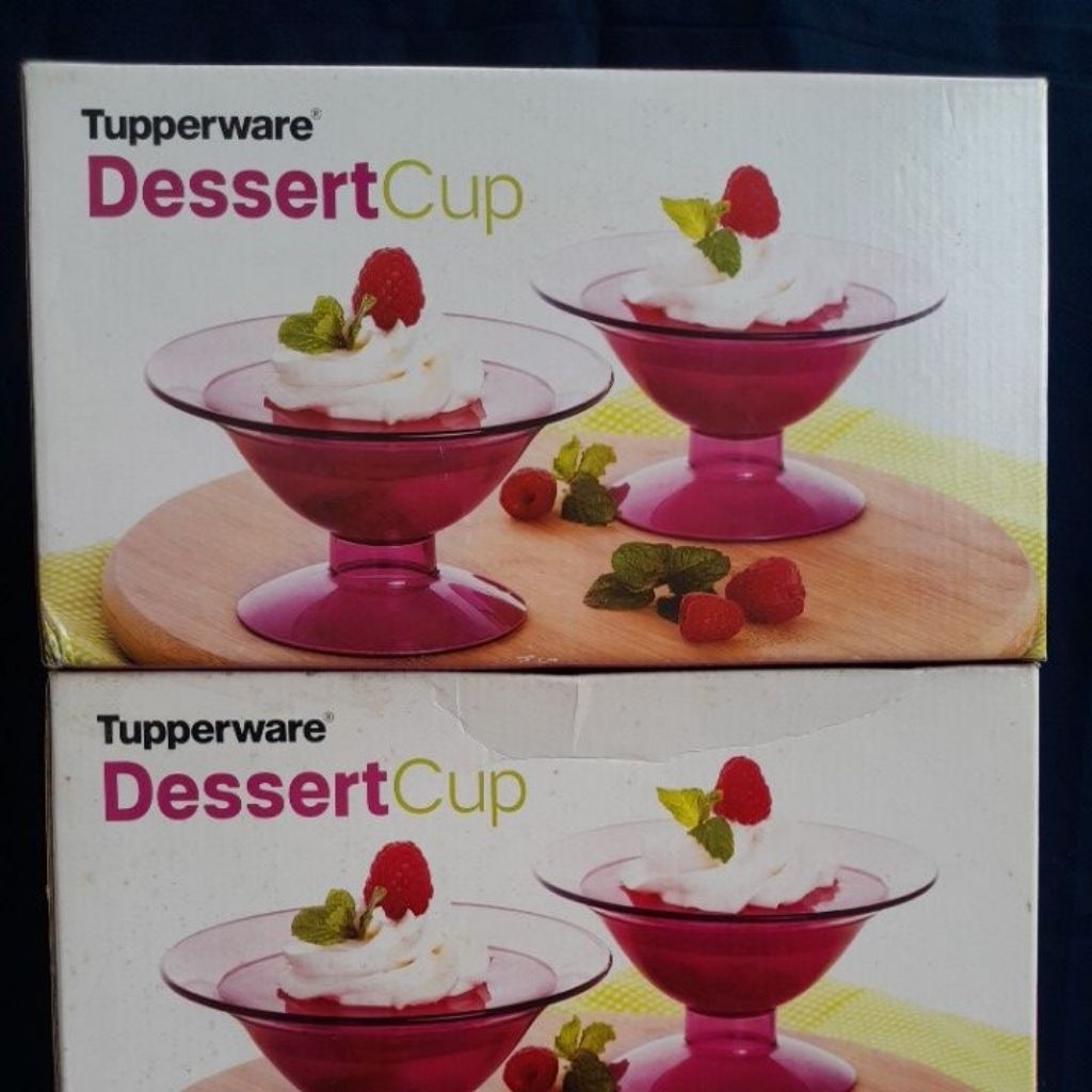 Dessert Cup Tupperware / Gelas ice cream