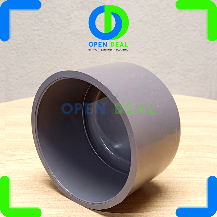 DOP AW 4" SOKET / CAP 4 inch PVC / Tutup Pipa 4 in polos