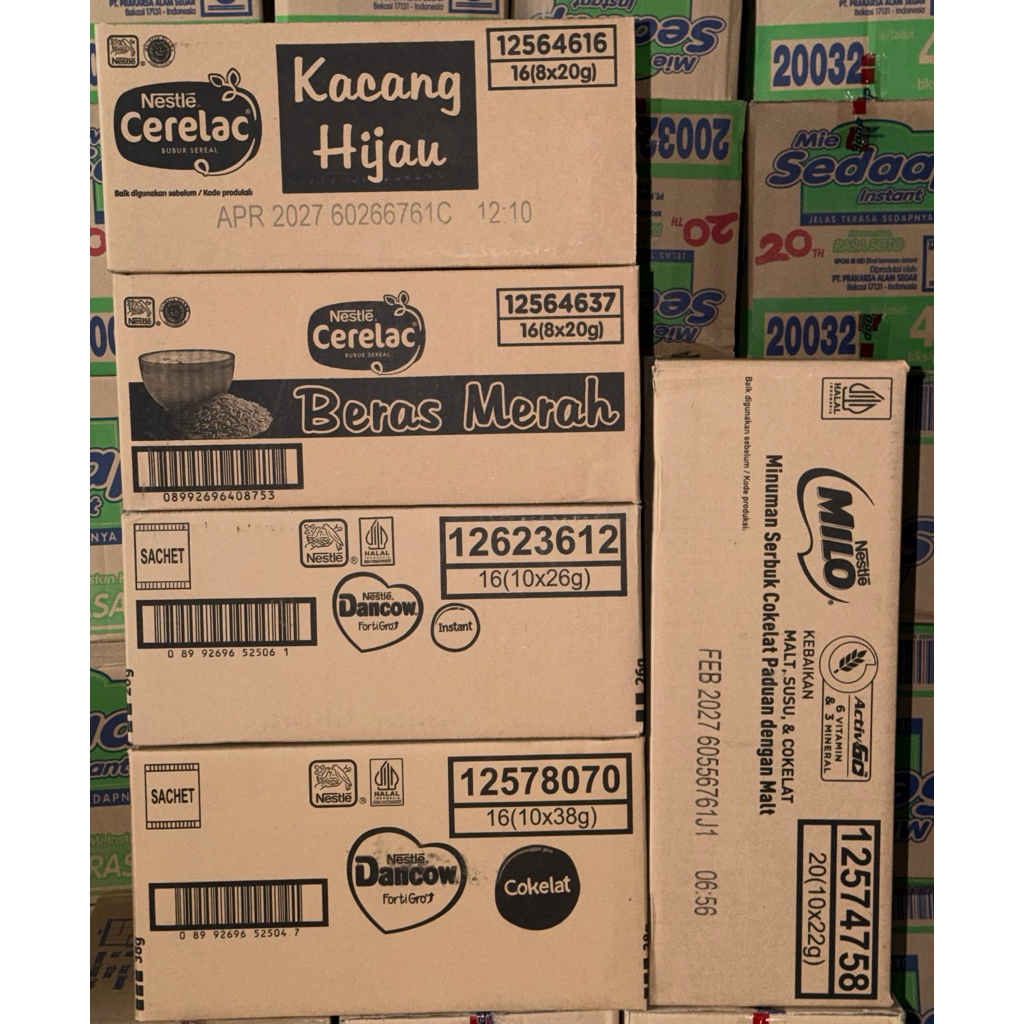 MILO DANCOW CERELAC SASET 1DUS