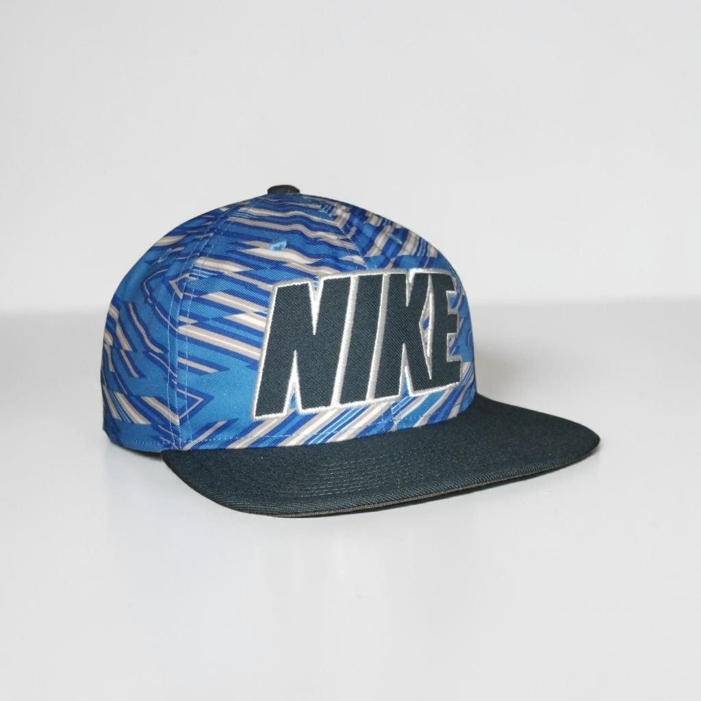 Topi Nike Snapback Biru