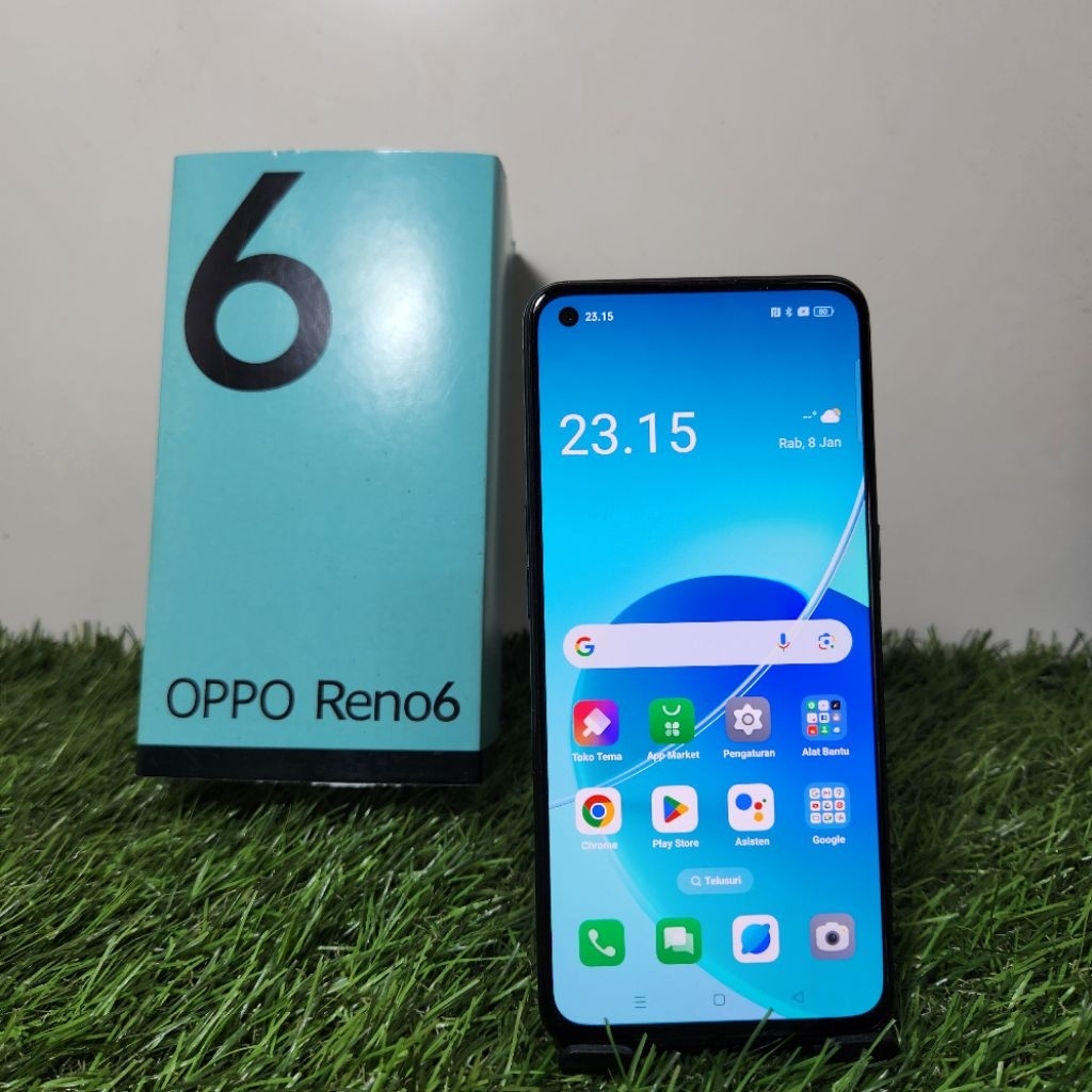 OPPO RENO 6 4G 8/128GB ORIGINAL SECOND MURAH
