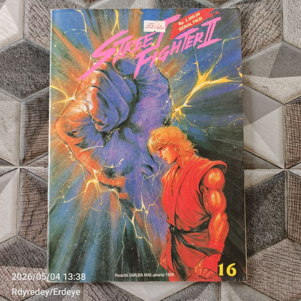 Komik Street Fighter II no 16