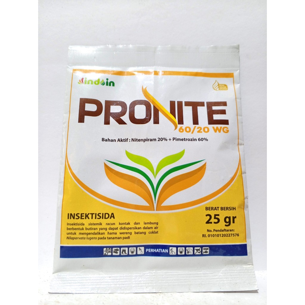 Insektisida PRONITE 60/20WG Kemasan 25GR dari INDOIN