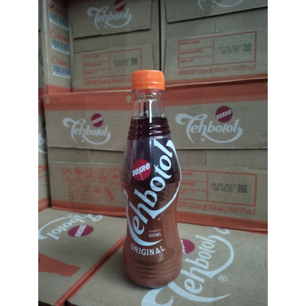 TEH BOTOL 350 ML (1 DUS ISI 12 BOTOL)