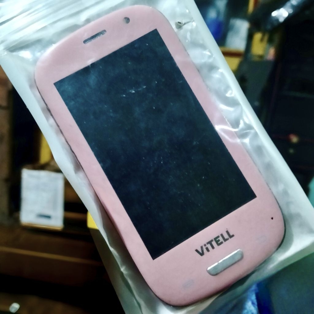HP Jadul Vitel V625 Pink Original - Properti Foto Y2K / Pajangan Estetik / Bahan Kanibalan Part
