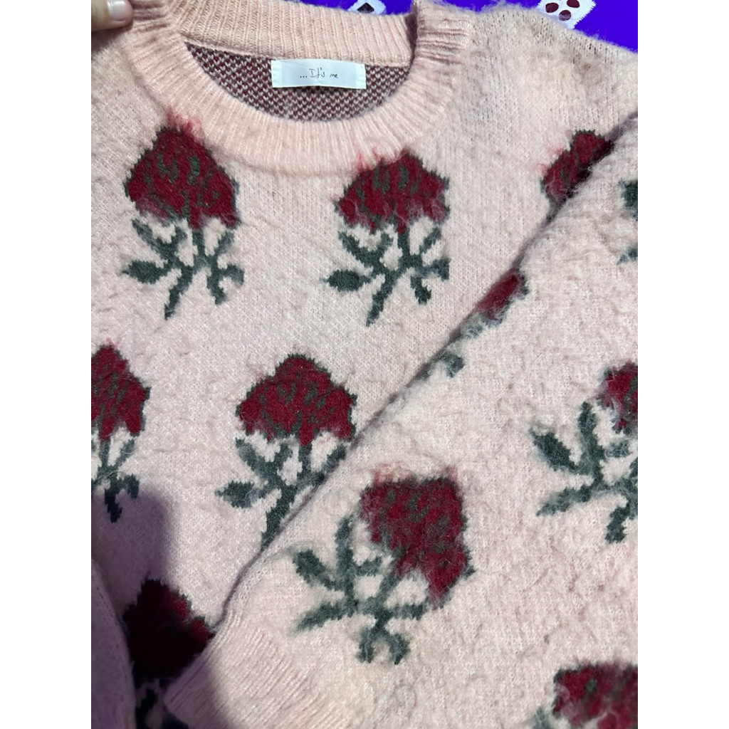 Sweater Rajut Fuzzy