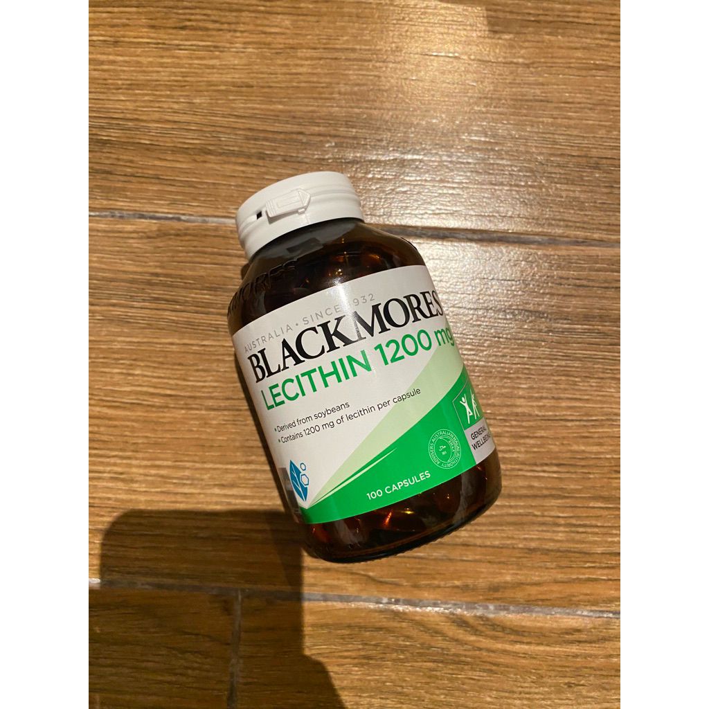 Blackmores Lecithin 1200mg 100 Kapsul - Membantu Menurunkan Berat Badan, Meningkatkan Metabolisme, M