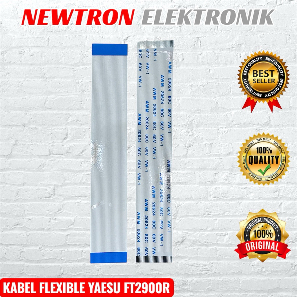 Kabel Flexible Rig Yaesu FT2900 Flat Fleksibel FT 2900 1900 FT2900R FT1900 FT1900R Alinco DR138 DR-1