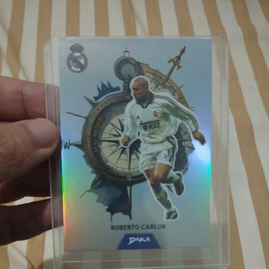 Kartu Bola Roberto Carlos Daka Real Madrid 2025