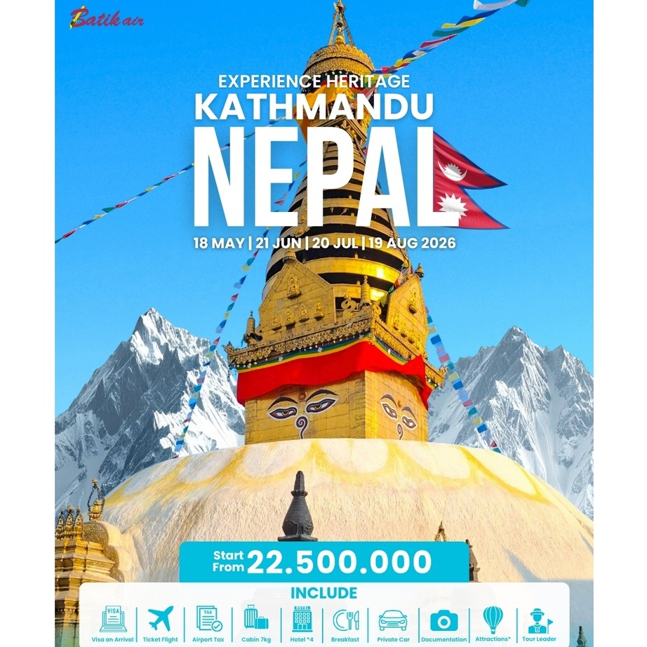 Tour Kathmandu, Nepal