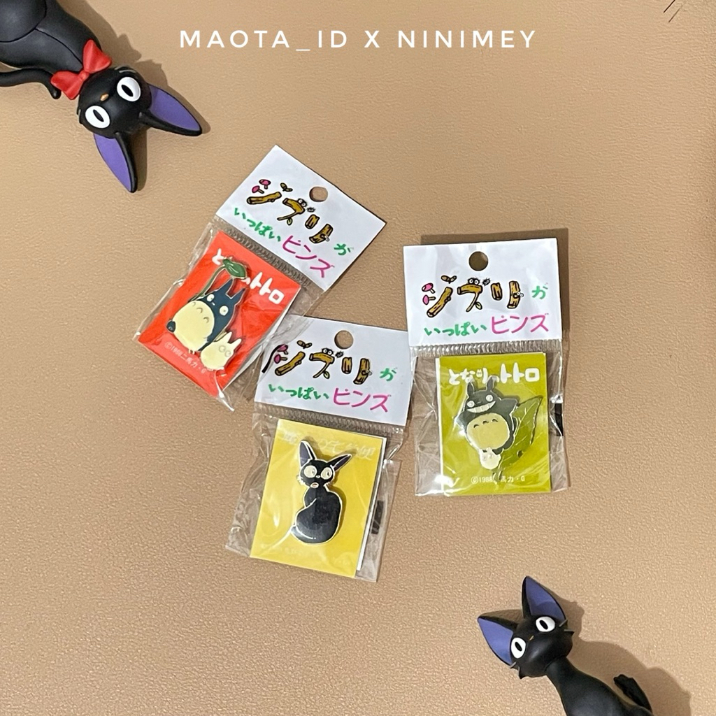Enamel Pin Studio Ghibli / Pin Ghibli / Pin Totoro