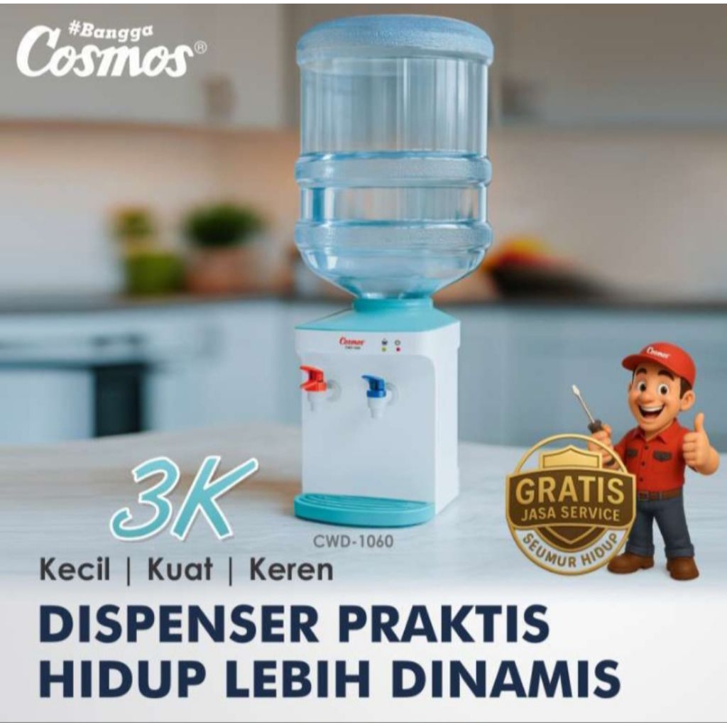 Dispenser Cosmos CWD 1060 Mini Portable Dispenser