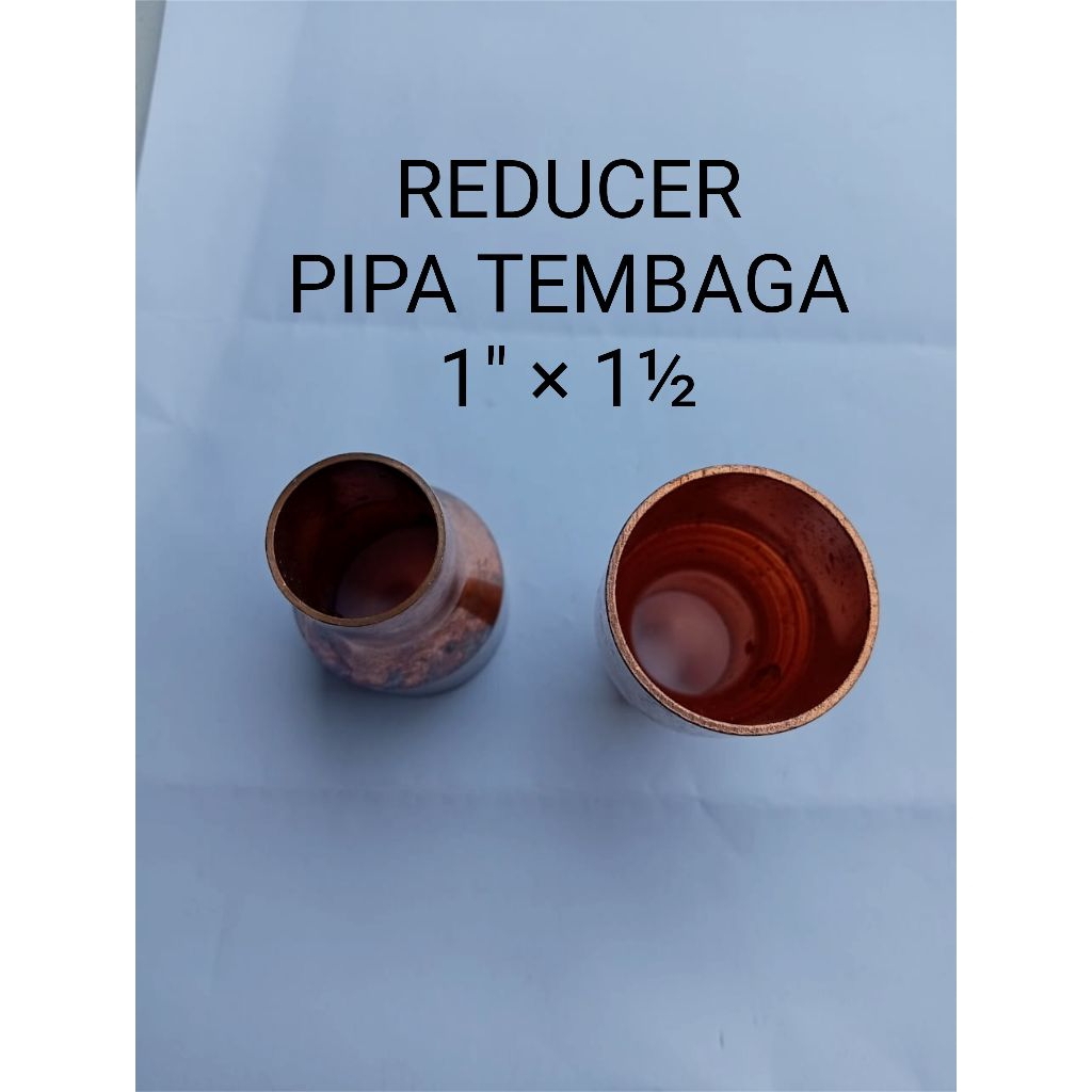 REDUCER Shock 1" × 1½  pipa Tembaga Sok  Sambung