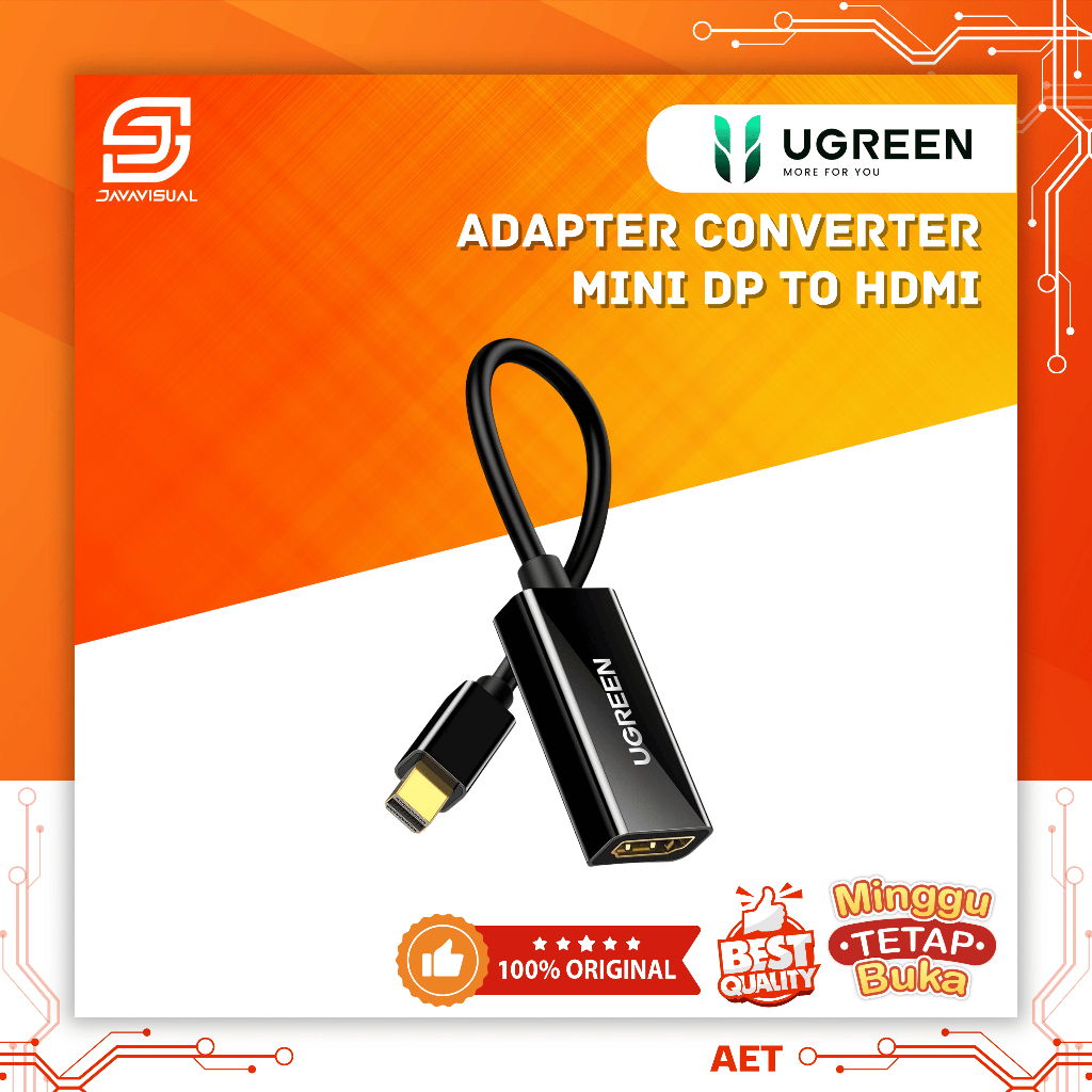 [JaVis] Adapter Mac Mini Displayport TO HDMI FEMALE UGREEN