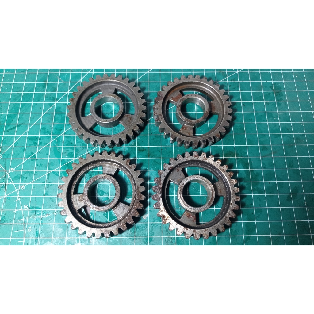 Gear Box Gigik Gigi Rasio 2ND Transmisi Yamaha RX King dt 100 rxk rxs rxr rx100 rs100 rs125 rz spesi