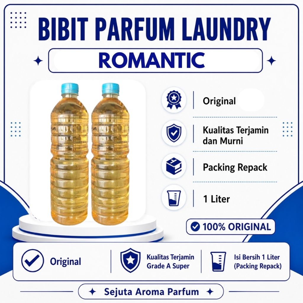ROMANTIC (BIBIT PARFUM LAUNDRY) ORIGINAL UK.1 Ltr