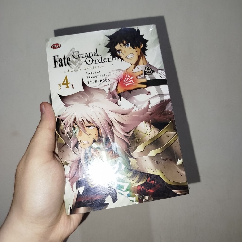 Komik Fate Grand Order Turas Realta vol 4 segel