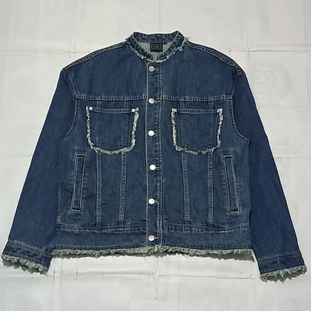 Romantic crown Destroyed trucker  jacket type 2