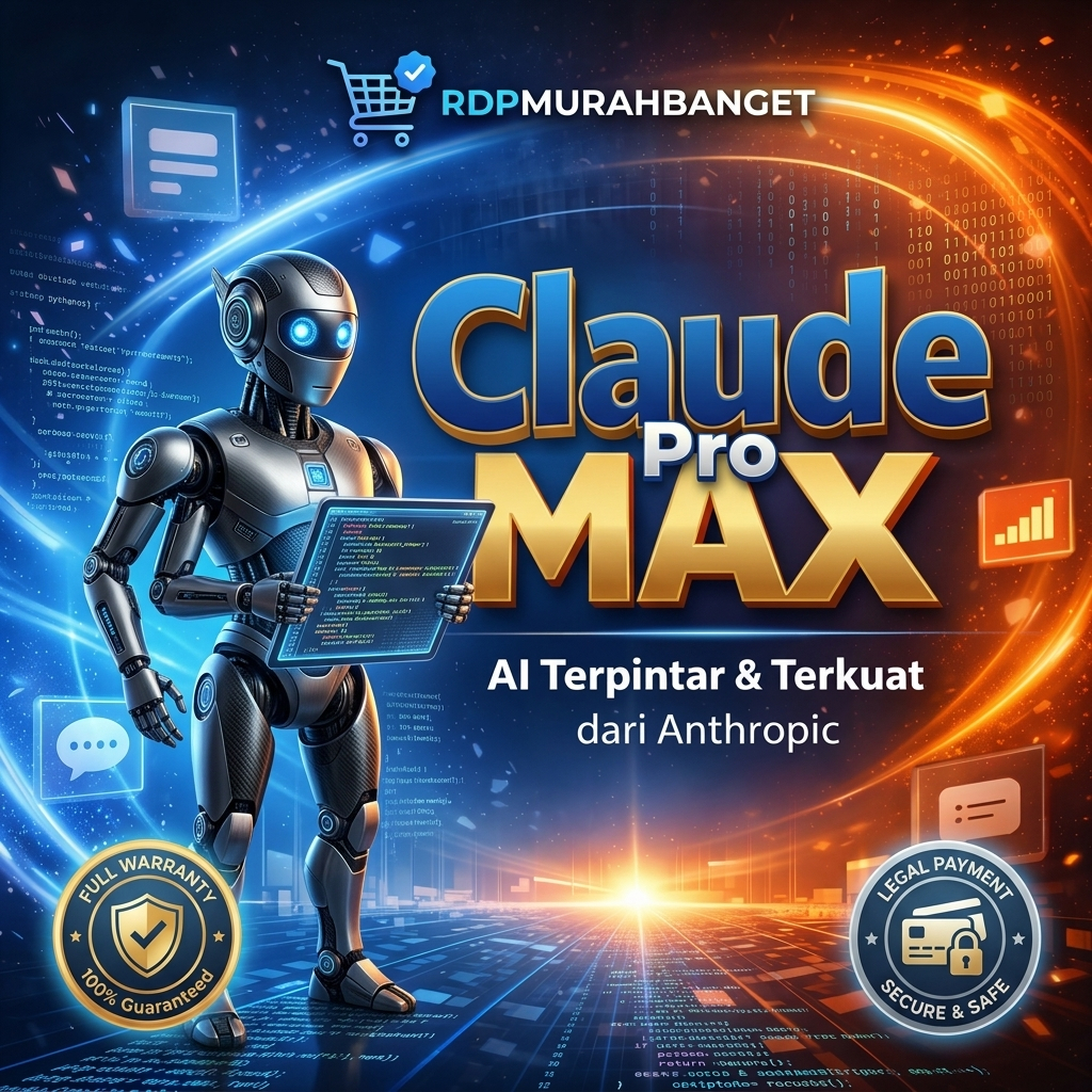 CLAUDE AI PRO++ MAX PROMO CLAUDE CODE TERBARU