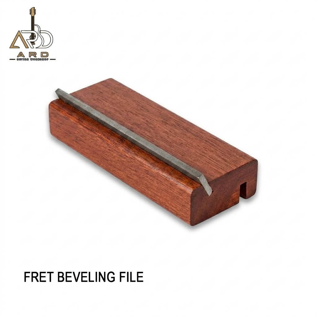 Fret beveling file