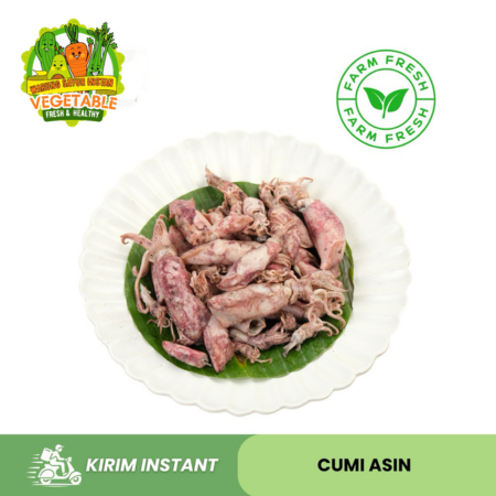 Asin Cumi 100 gram | Ikan Asin Cumi Segar |Sayur expres lampung